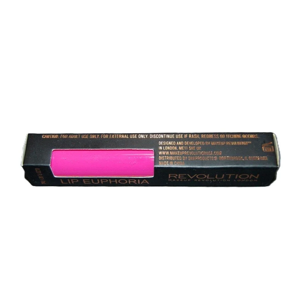 Revolution Lip Euphoria Butter Soft Matte Pink Color - Destiny .23 oz / 7 ml NEW